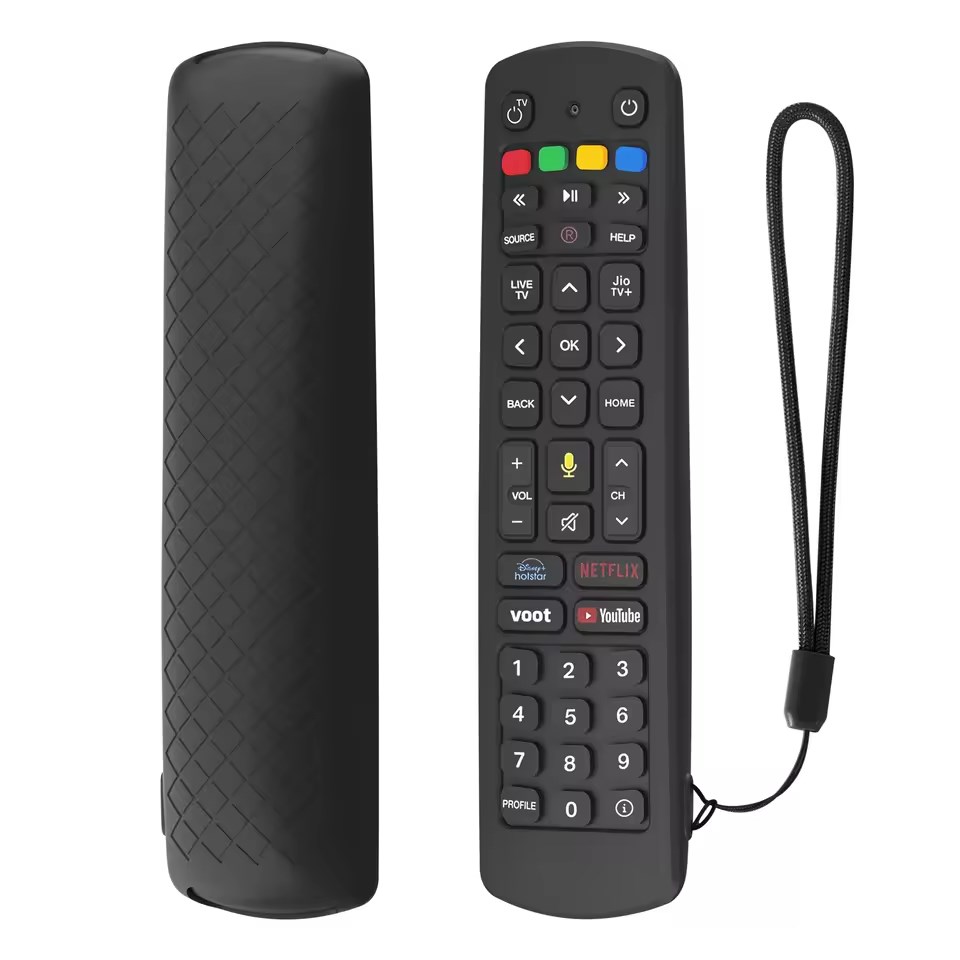 Silicone remote cover for Jio TV Remote (Model RC02)