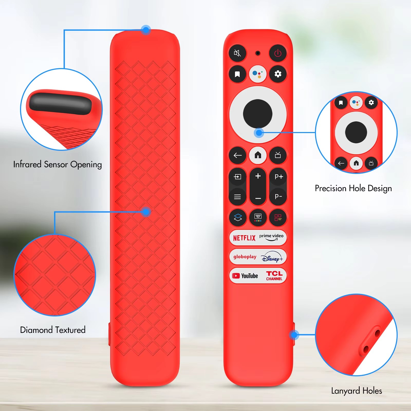 TCL RC12 silicone cover detail 2