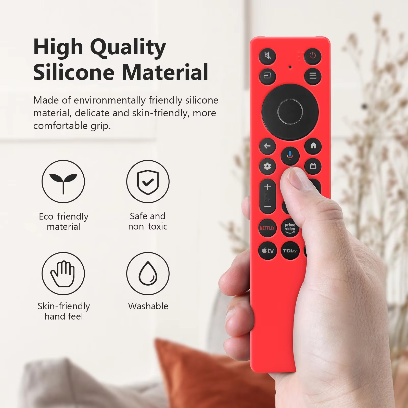 TCL RC16 silicone cover detail 4