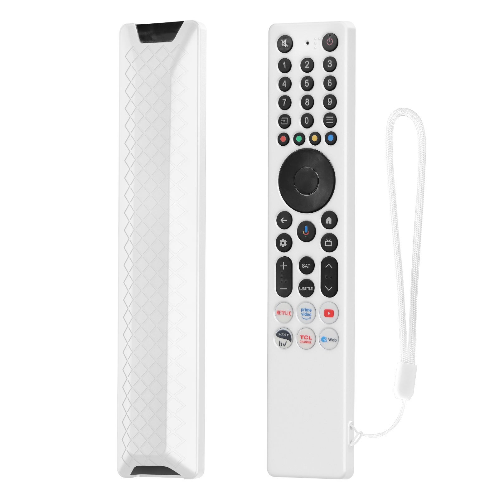 Silicone remote cover for TCL RC833A Remote (Model RC17)
